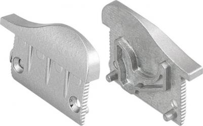 Заглушка ALU-ASYMETRIC левая (Arlight, Металл) 019628 – фото 1