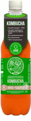 Напиток натурального брожения Nature Kombucha-Relax с цветами липы и чабрецом безалкогольный, 0,555 мл – фото 1