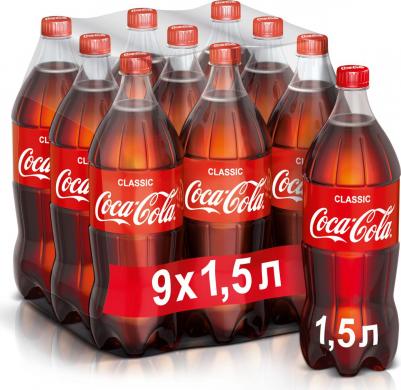 Газированный напиток Classic 9х1.5л – фото 2