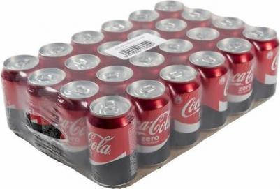 Газированный напиток Zero Sugar (без сахара), Германия, 0,33 л, 24 шт