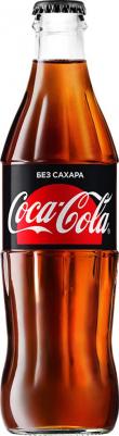 Кока Кола Zero 0.33 литра, стекло, 12 шт. в уп – фото 6