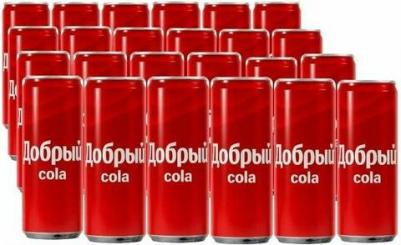 Газированный напиток Cola 0,33л х 24шт – фото 3