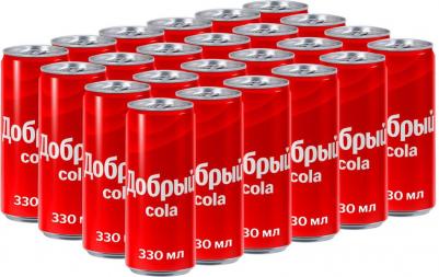 Газированный напиток Cola 0,33л х 24шт – фото 4