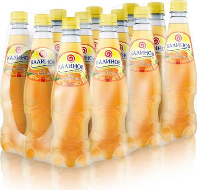 Калинов Лимонад "Апельсин", 12 шт по 0,5 л – фото 3
