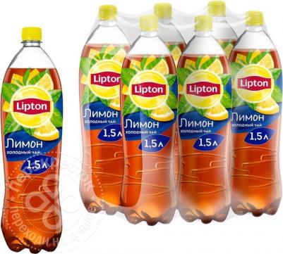 Ice Tea Лимон холодный чай, 1,5 л – фото 5