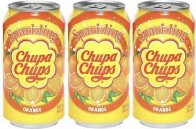Напиток газированный Спарклинг Чупа Чупс Клубничный крем, 24 шт х 345 мл – фото 4