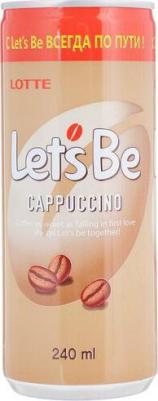 Напиток кофейный Let's Be Cappuccino, 240 мл