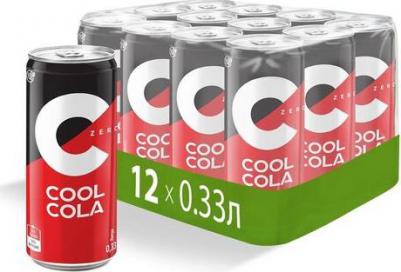 Напиток Cool Cola без сахара 0,33 л – фото 2