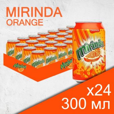 Газированный напиток Mirinda (Миринда), (6 шт по 0,3л). р. Афганистан – фото 3
