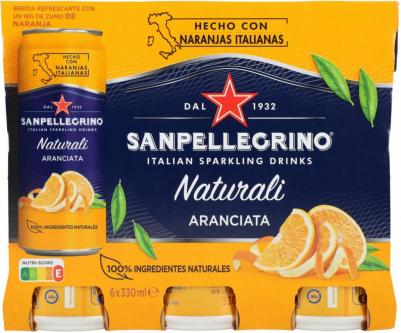 Напиток Aranciata Апельсин 6 шт по 330 мл