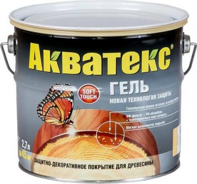 Защитно-декоративное покрытие для дерева 2 в 1, полуматовое, 2,7 л, орегон – фото 3