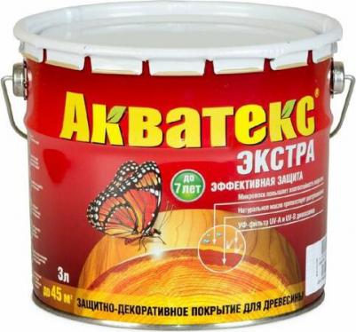 Защитно-декоративное покрытие для дерева, полуматовое, 9 л, орегон – фото 1