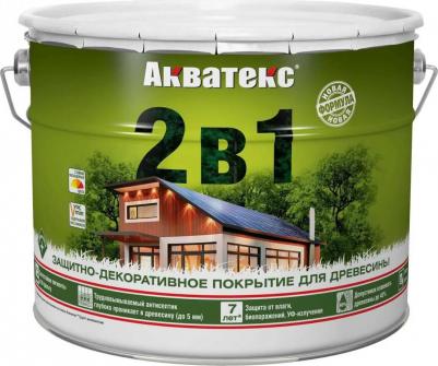 Защитно-декоративное покрытие для дерева, полуматовое, 9 л, орегон – фото 3