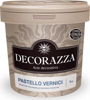 Decorazza Декоративное лессирующее покрытие Pastello Vernici матовое прозрачное, 1 кг – фото 1