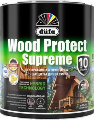 Пропитка декоративная для защиты древесины Wood Protect Supreme белая 2,5 л – фото 1