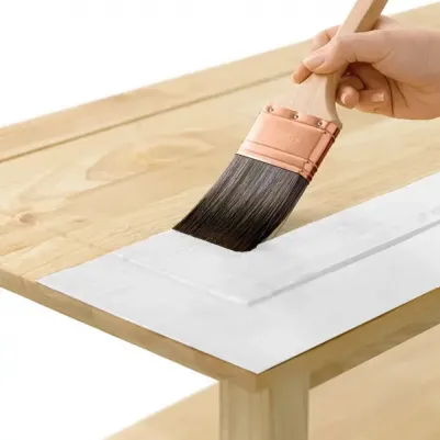 Пропитка Wood protect для защиты древесины, гибридная, белый 9 л – фото 2