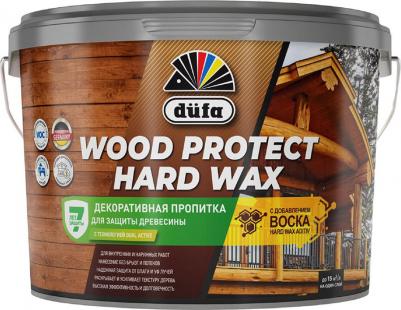 Пропитка WOOD PROTECT HARD WAX каштан 9 л – фото 1
