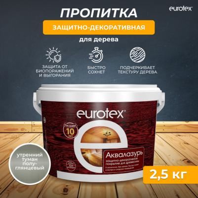 Пропитка Аквалазурь, утренний туман, 2.5л [81907] – фото 2