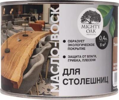 Масло-воск для столешниц цвет темный орех 0.4 л – фото 1