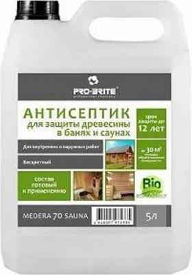 Деревозащитное масло для банных полков MEDERA 70 Sauna – фото 1