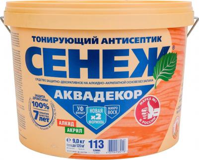 Антисептик аквадекор 113 слива 9кг – фото 1