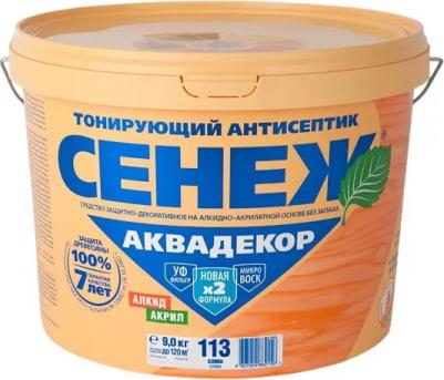 Антисептик аквадекор 113 слива 9кг – фото 2