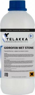 Пропитка с эффектом мокрого камня для минеральных материаловTelakka GIDROFOB WET STONE 10л – фото 1
