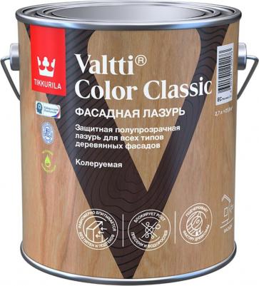 Фасадная лазурь Valtti Color Classic, 2,7 л, база EC, бесцветная – фото 5