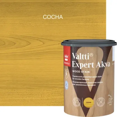 Высокоэффективная защитная лазурь VALTTI EXPERT AKVA 4601541186497