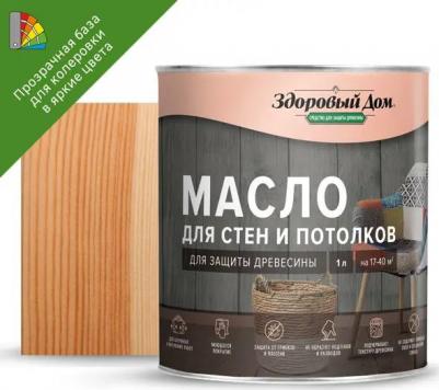 Масло для стен и потолков цвет прозрачный 1 л – фото 2