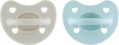 Пустышка для новорожденных 6-16 мес Утешение Physioforma Luxe 2 шт, Зеленый/серый – фото 1