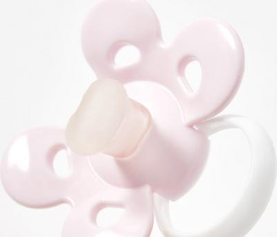 Пустышка Physio Comfort "Зайка", силиконовая, от 0 до 6 месяцев, белый, розовый – фото 6