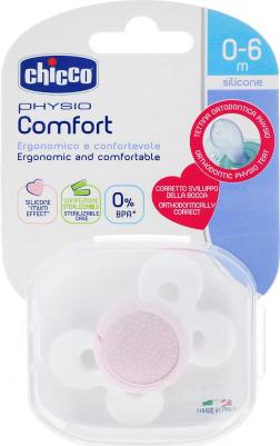 Пустышка Physio Comfort "Зайка", силиконовая, от 0 до 6 месяцев, белый, розовый – фото 13