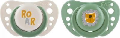 Соска пустышка 2-6 мес Утешение Physioforma Air 2 шт, Зеленый