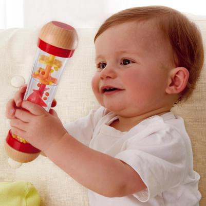 Игрушка-погремушка Бисерный дождь красный – фото 9