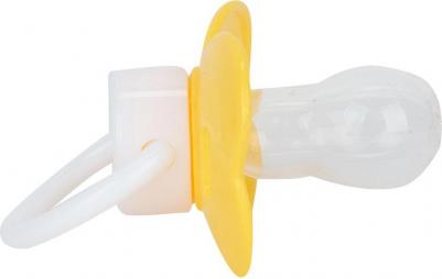 Пустышка силикон, с 6 мес, цвет: голубой – фото 1