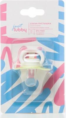Соска-пустышка Just 0+ с колпачком, силиконовая – фото 19