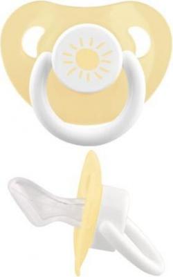Соска-пустышка силиконовая скошенный сосок от 0 мес. Just / – фото 2