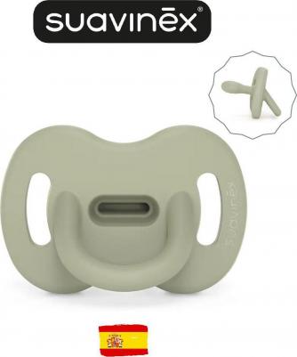 Детская физиологическая силиконовая пустышка от 0 до 6 месяцев, зеленый – фото 1