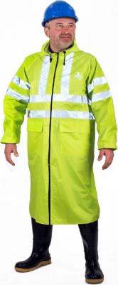 Влагозащитный плащ-дождевик с СОП лимонный, рост 170-176 800-52-54
