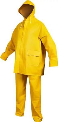 Костюм влагозащитный EN304 размер XXL цвет желтый