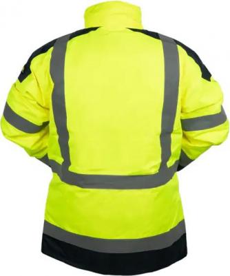 Куртка рабочая сигнальная утепленная Easyview цвет желтый размер XL рост 180-188 см – фото 2