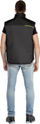 Жилет рабочий утепленный FIDJI3 серый/черный ( -54, рост 172-180) – фото 4