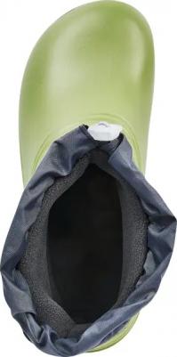 Ботинки утепленные с кулиской цвет зеленый 4610088873814 – фото 2