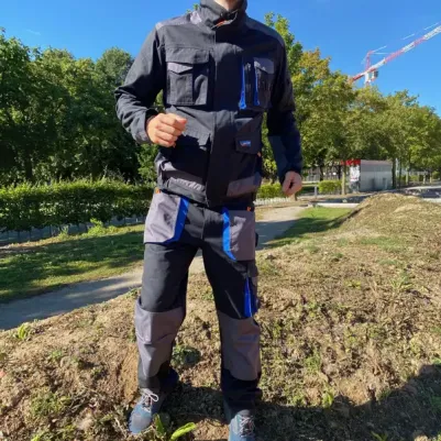 Брюки рабочие 367-00217 цвет черный размер M – фото 6