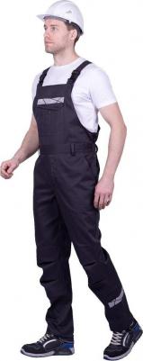 Полукомбинезон рабочий Стронг 48-50 рост 182-188 см серый – фото 5