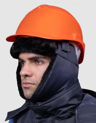 Шапка СПЕЦ зимняя с креплением для каски (62), шт, Шап 572/62