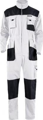 Комбинезон рабочий 30-8044, белый, 7 карманов, размер XXL