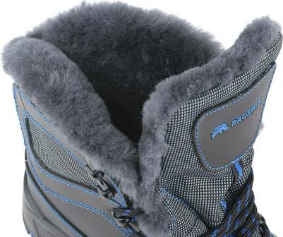 Ботинки рабочие кожаные утепленные с защитным подноском черные 4660272918548 – фото 1