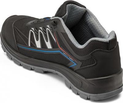 Полуботинки рабочие текстильные со светоотражающими элементами с защитным подноском черные Sport 4660272913710 – фото 6